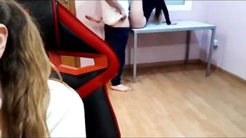 My sister's boyfriend has a fat cock and makes me moan like crazy