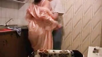 Having fun with my horny aunt. Real hidden cam