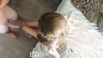 SpyFam Step-Bro Wants Sister Rebel Lynn Opinion On His Dick Size