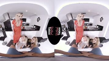 VIRTUAL TABOO - Lucky Stud Bangs Three Hot Blondes