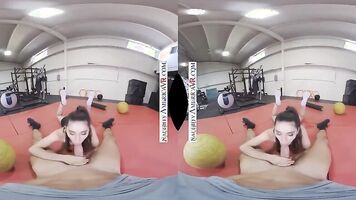Naughty America - Gianna Gem Fucks you in the gym