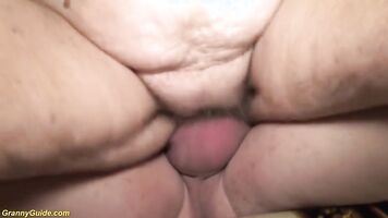 89 years old granny rough fucked