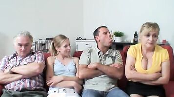 Taboo incest porn with wives and husbands rough fucking.