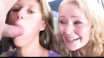 Granny threesome